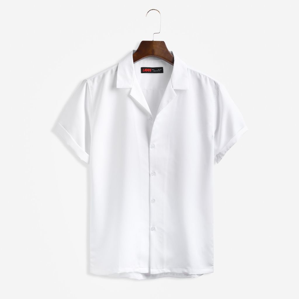 ÁO SƠ MI NAM NGẮN TAY CỔ VEST CHẤT MỀM DAGO - 8063